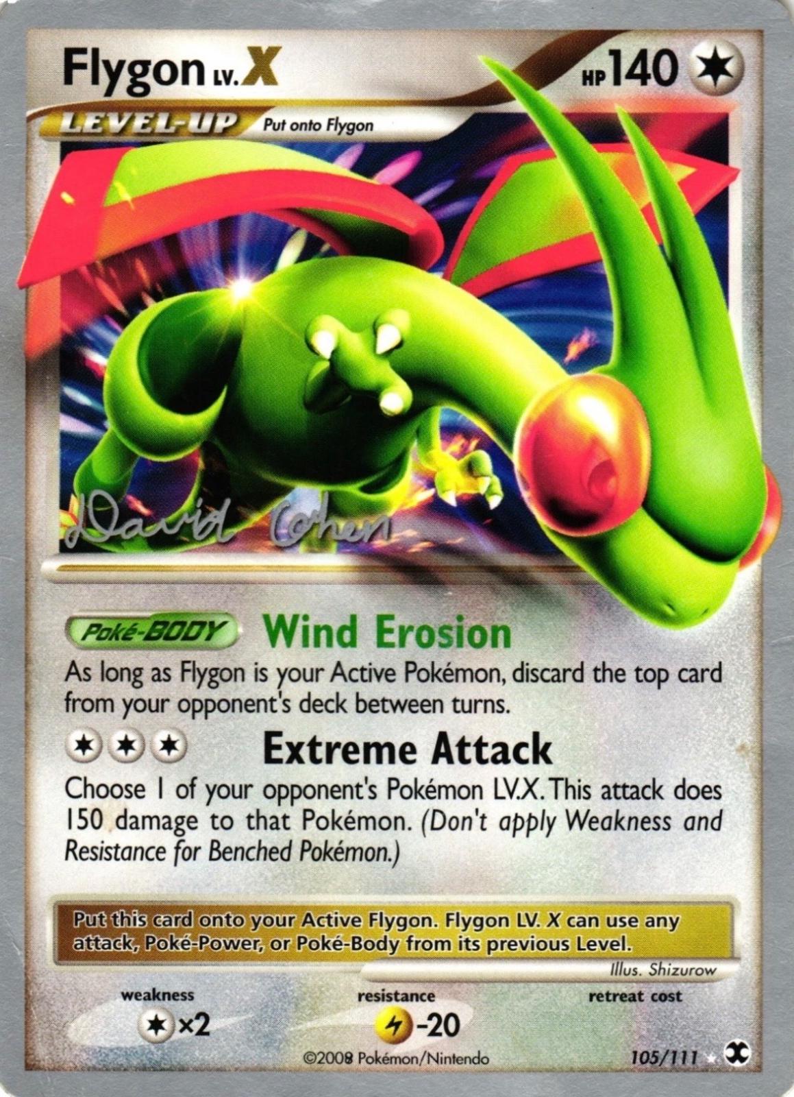 Rising Rivals Flygon LV.X [World-Championships-2009] Pokémon card